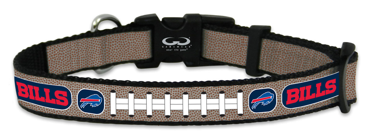 Gamewear Buffalo Bills Reflective Football Pet Collar Size Toy Fan Gear NFL Buffalo Bills