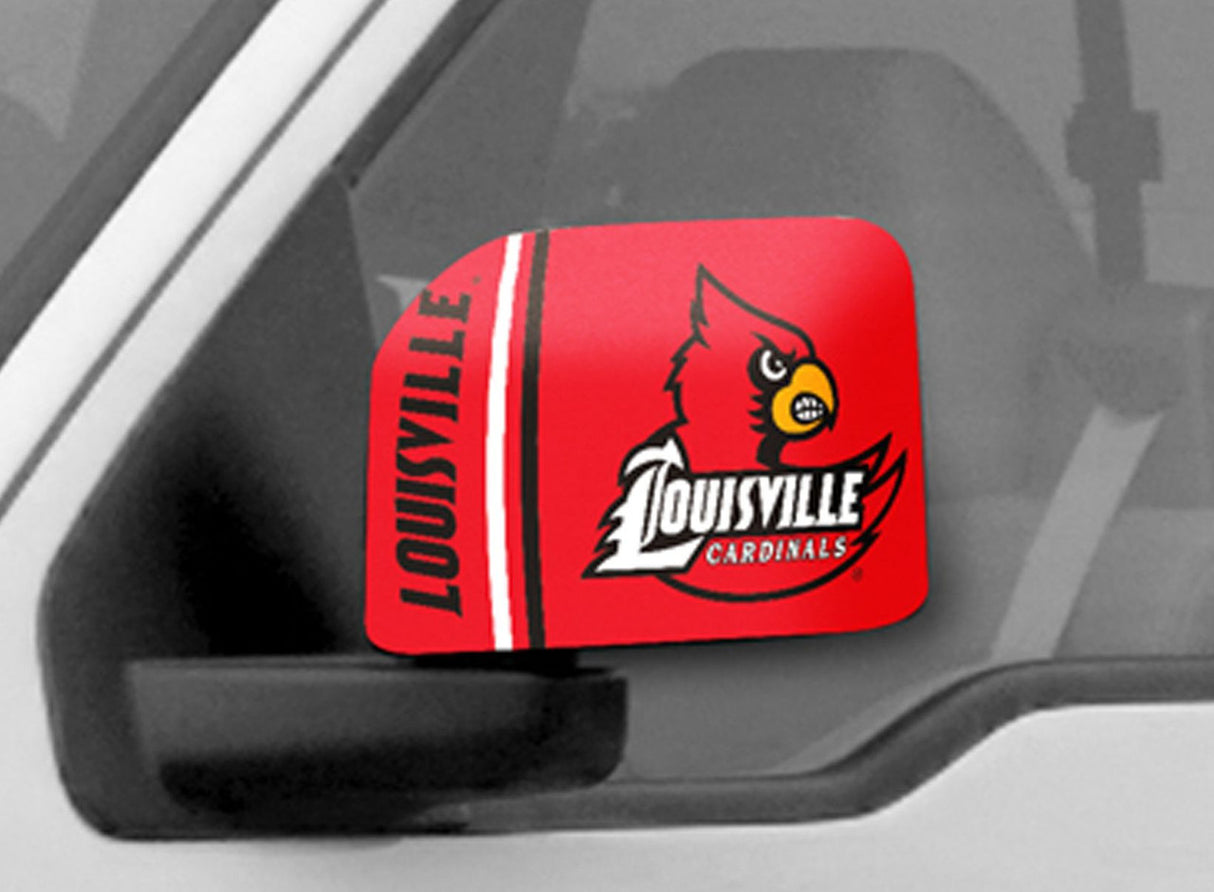 Fanmats Louisville Cardinals Mirror Cover Large Fan Gear NCAA Louisville Cardinals