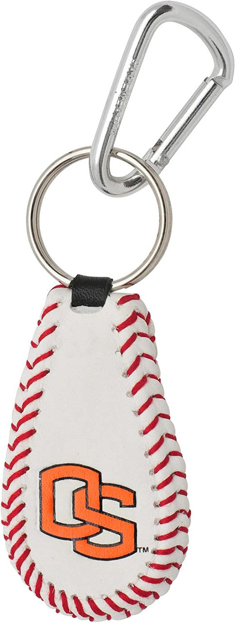 Gamewear Oregon State Beavers Classic Baseball OS Logo Keychain Fan Gear NCAA Oregon State Beavers