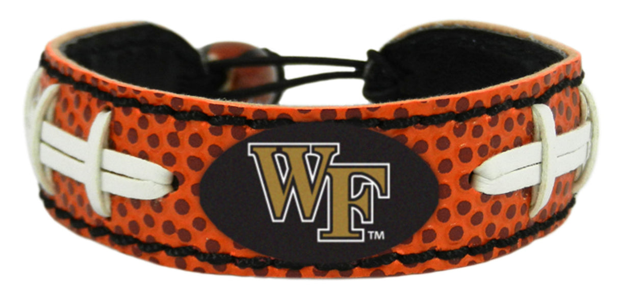 Gamewear Wake Forest Demon Deacons Classic Football Bracelet Fan Gear NCAA Wake Forest Demon Deacons