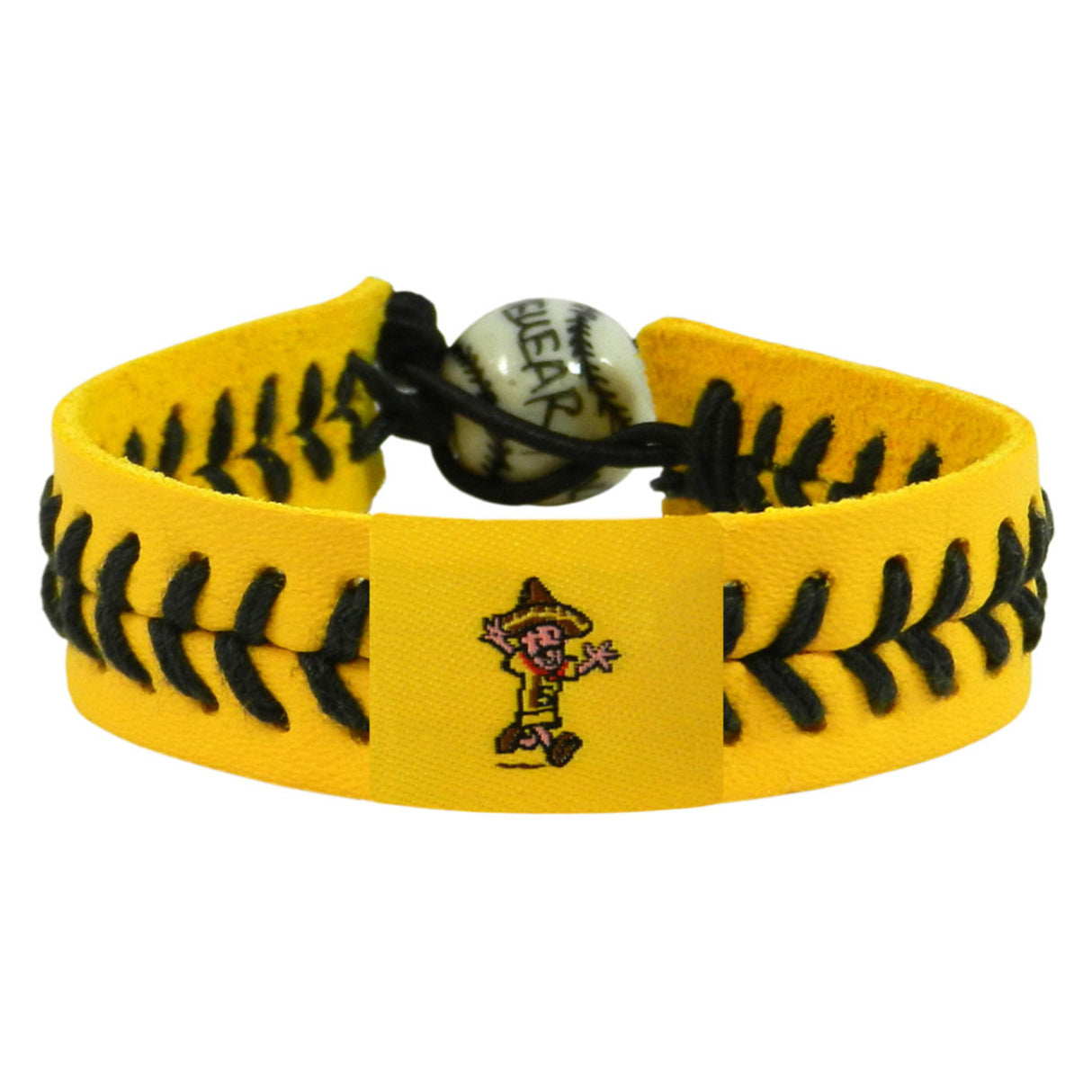 Gamewear Milwaukee Brewers Team Color Baseball Sausage Guy 5 Bracelet Fan Gear MLB Milwaukee Brewers