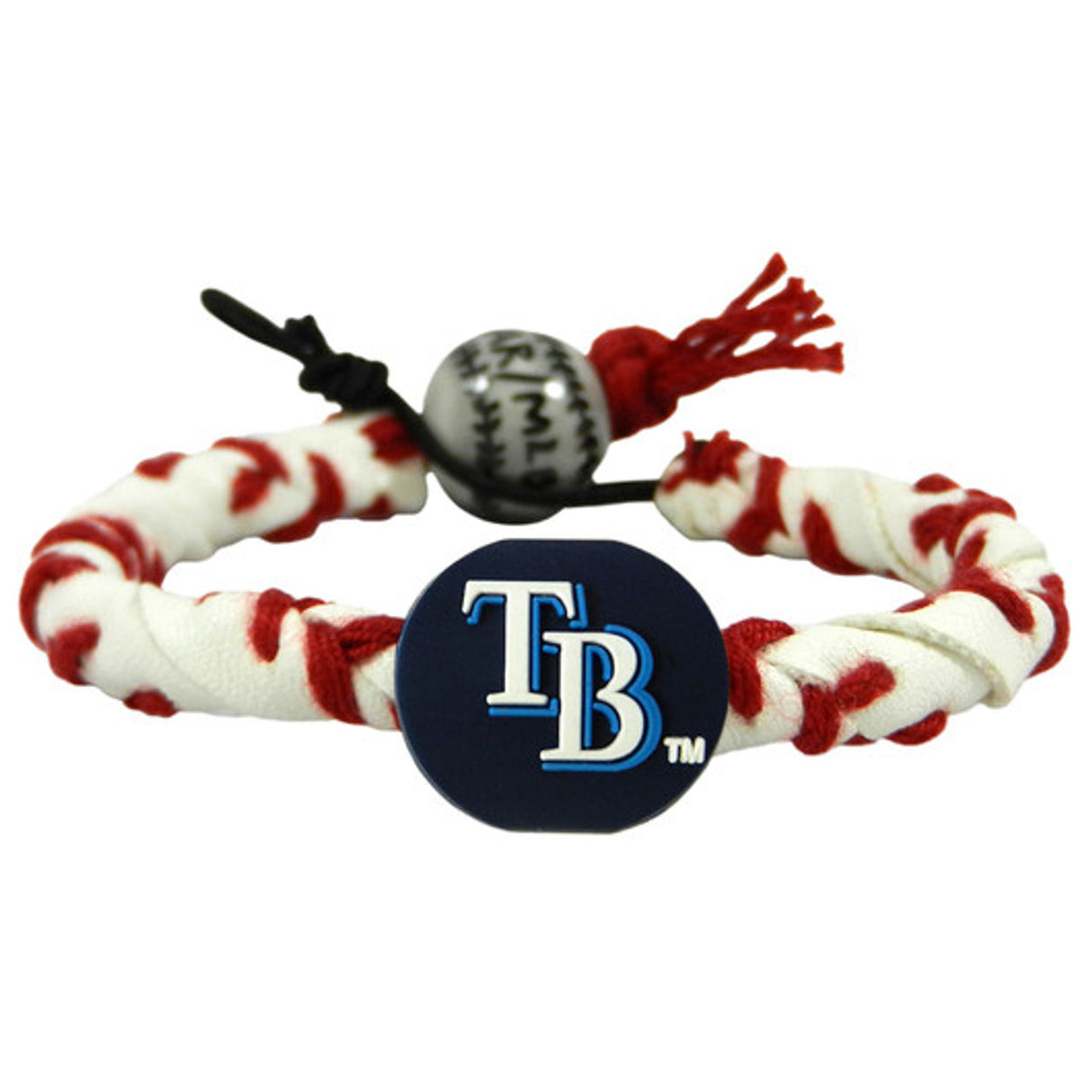 Gamewear Tampa Bay Rays Frozen Rope Classic Baseball Bracelet Fan Gear MLB Tampa Bay Rays