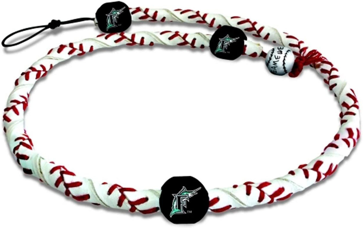 Gamewear Florida Marlins Frozen Rope Classic Baseball Bracelet Fan Gear MLB Miami Marlins