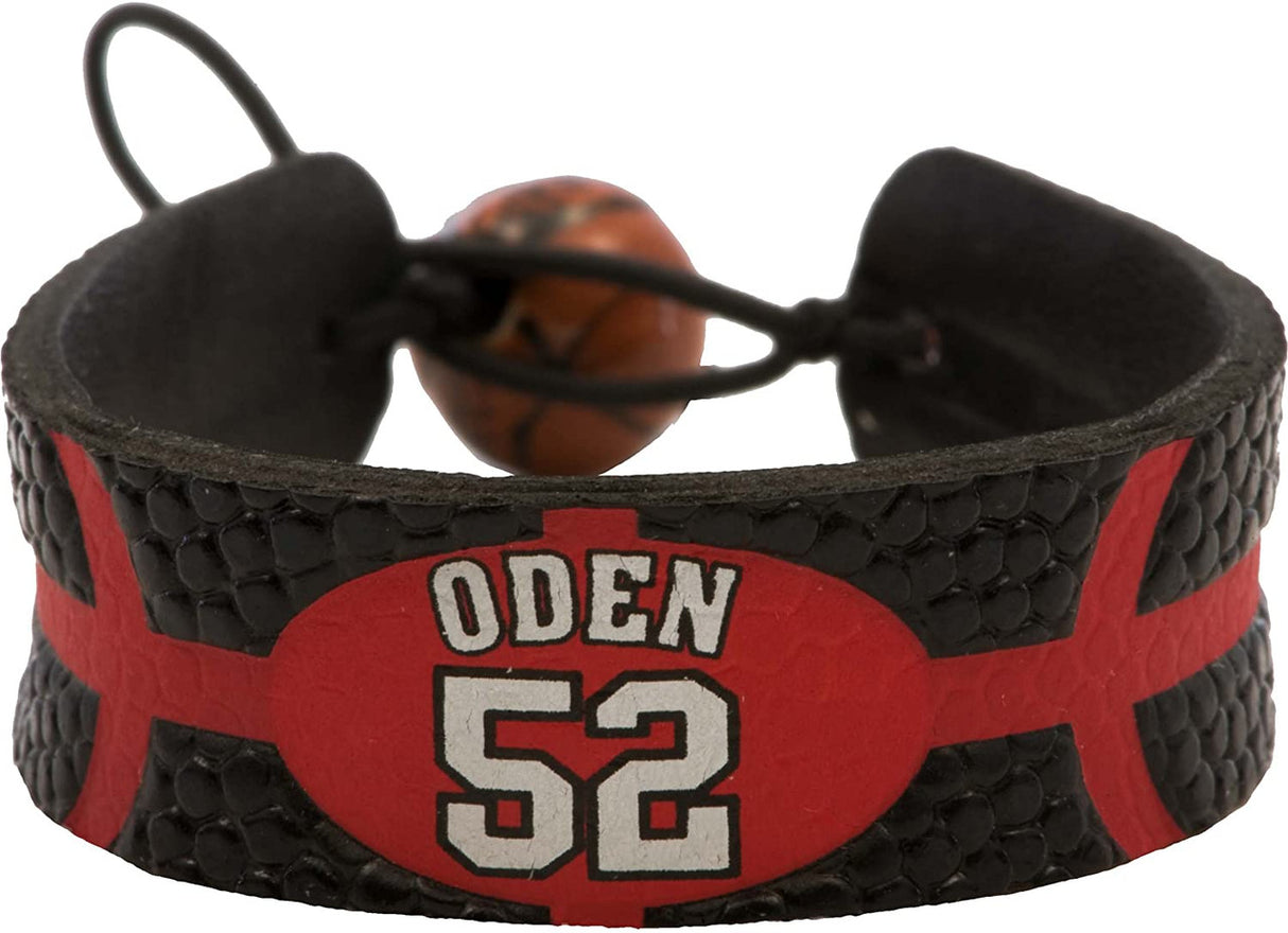 Gamewear Portland Trail Blazers Team Color Basketball Bracelet Greg Oden Fan Gear NBA Portland Trail Blazers