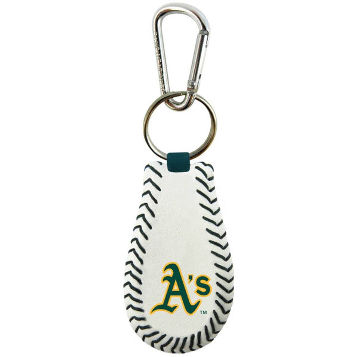 Gamewear Oakland Athletics Classic Baseball Keychain Fan Gear MLB Oakland Athletics