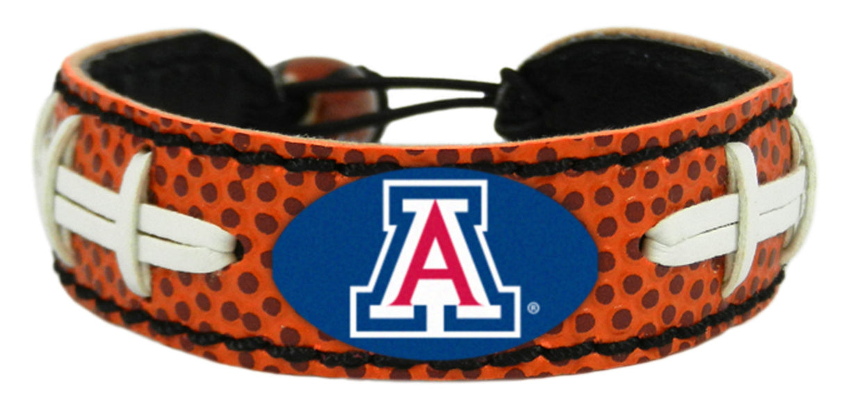 Gamewear Arizona Wildcats Classic Football Bracelet Fan Gear NCAA Arizona Wildcats