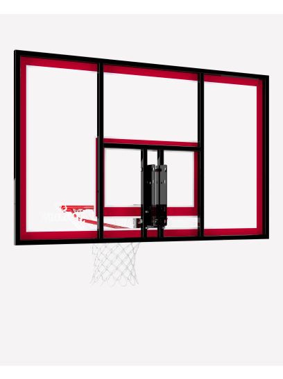 Spalding Shatter-proof Polycarbonate Backboard & Rim Combo Basketball Equipment All