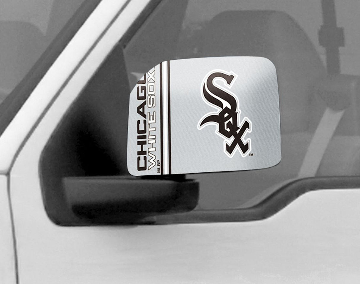 Fanmats Chicago White Sox Mirror Cover Large Fan Gear MLB Chicago White Sox