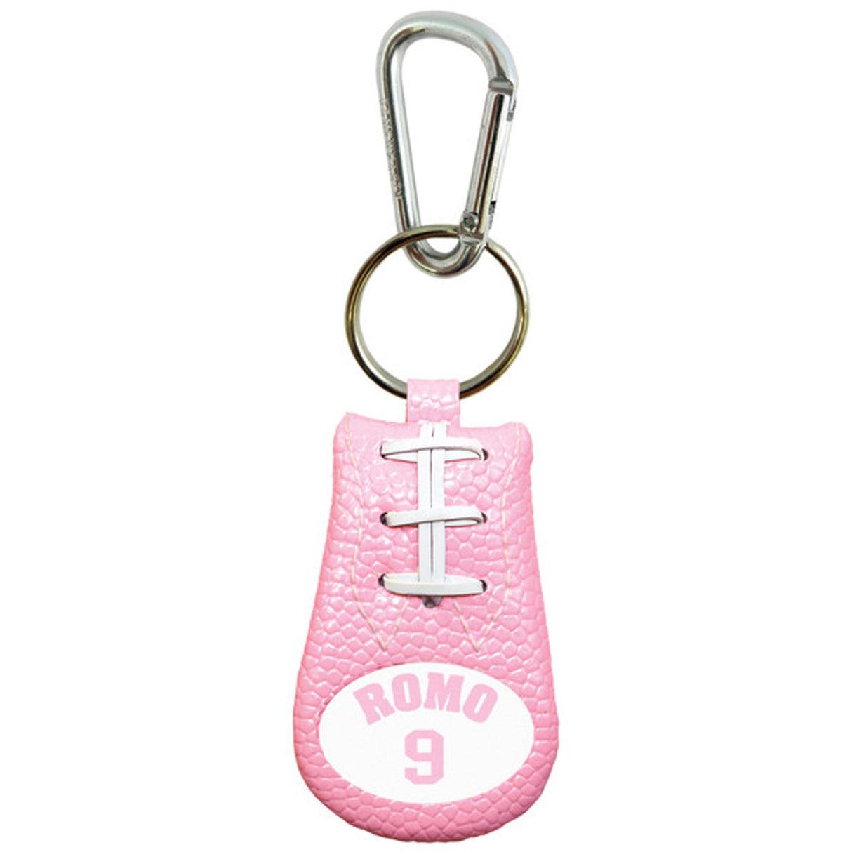 Gamewear Dallas Cowboys Pink Jersey Tony Romo Design Keychain Fan Gear NFL Dallas Cowboys