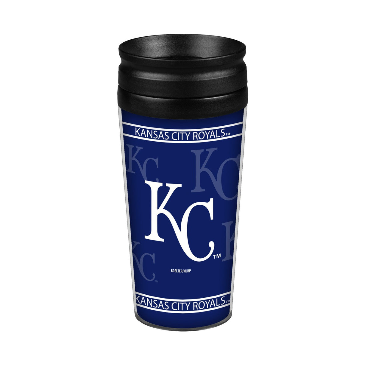 BOELTER Kansas City Royals 14oz. Full Wrap Travel Mug Fan Gear MLB Kansas City Royals
