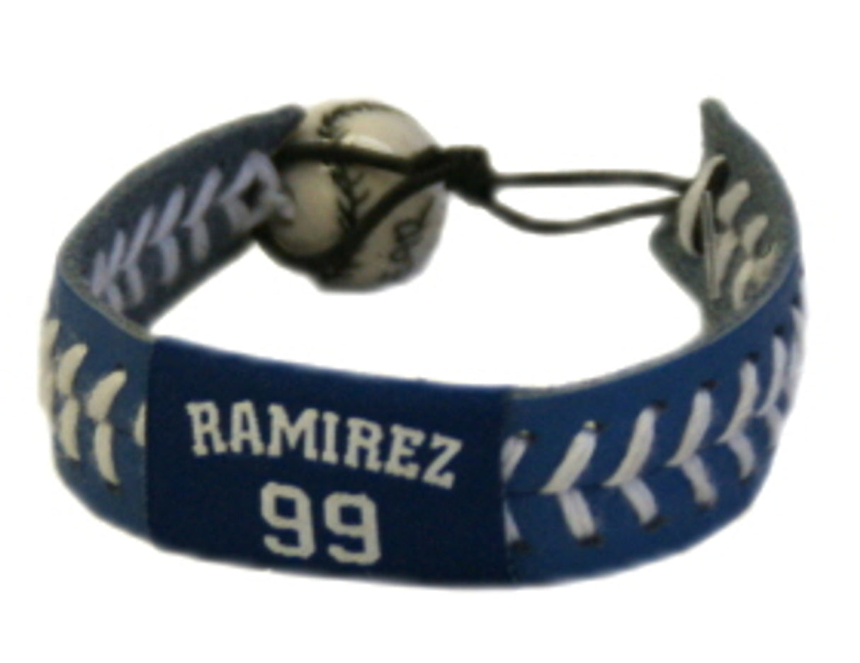 Gamewear Los Angeles Dodgers Team Color Baseball Bracelet Manny Ramirez Fan Gear MLB Los Angeles Dodgers