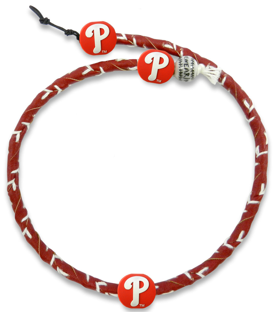 Gamewear Philadelphia Phillies Team Color Frozen Rope Baseball Necklace Fan Gear MLB Philadelphia Phillies