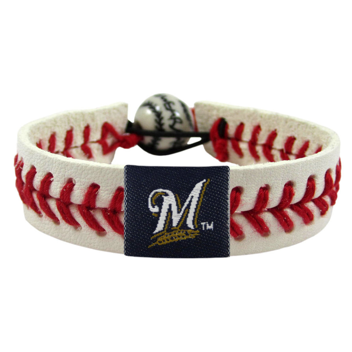 Gamewear Milwaukee Brewers Classic Baseball Bracelet Fan Gear MLB Milwaukee Brewers