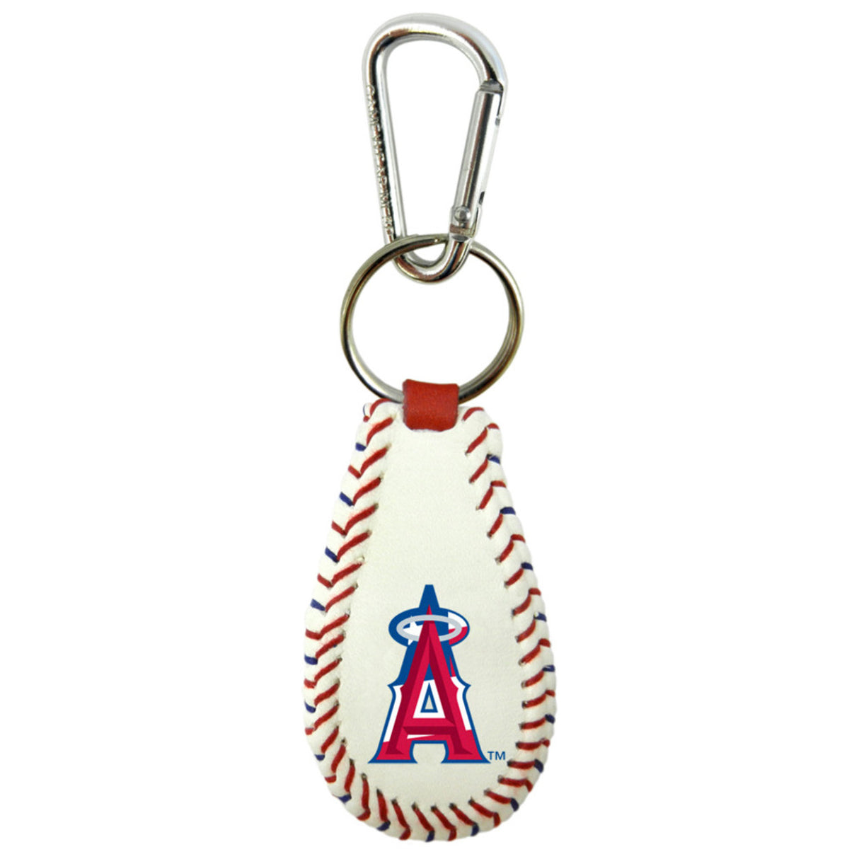 Gamewear Los Angeles Angels Classic Baseball Stars and Stripes Keychain Fan Gear MLB Los Angeles Angels