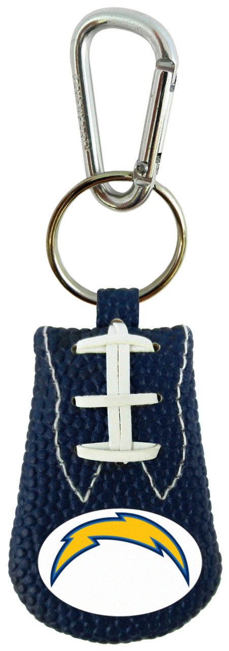 Gamewear Los Angeles Chargers Team Color Football Keychain Fan Gear NFL Los Angeles Chargers