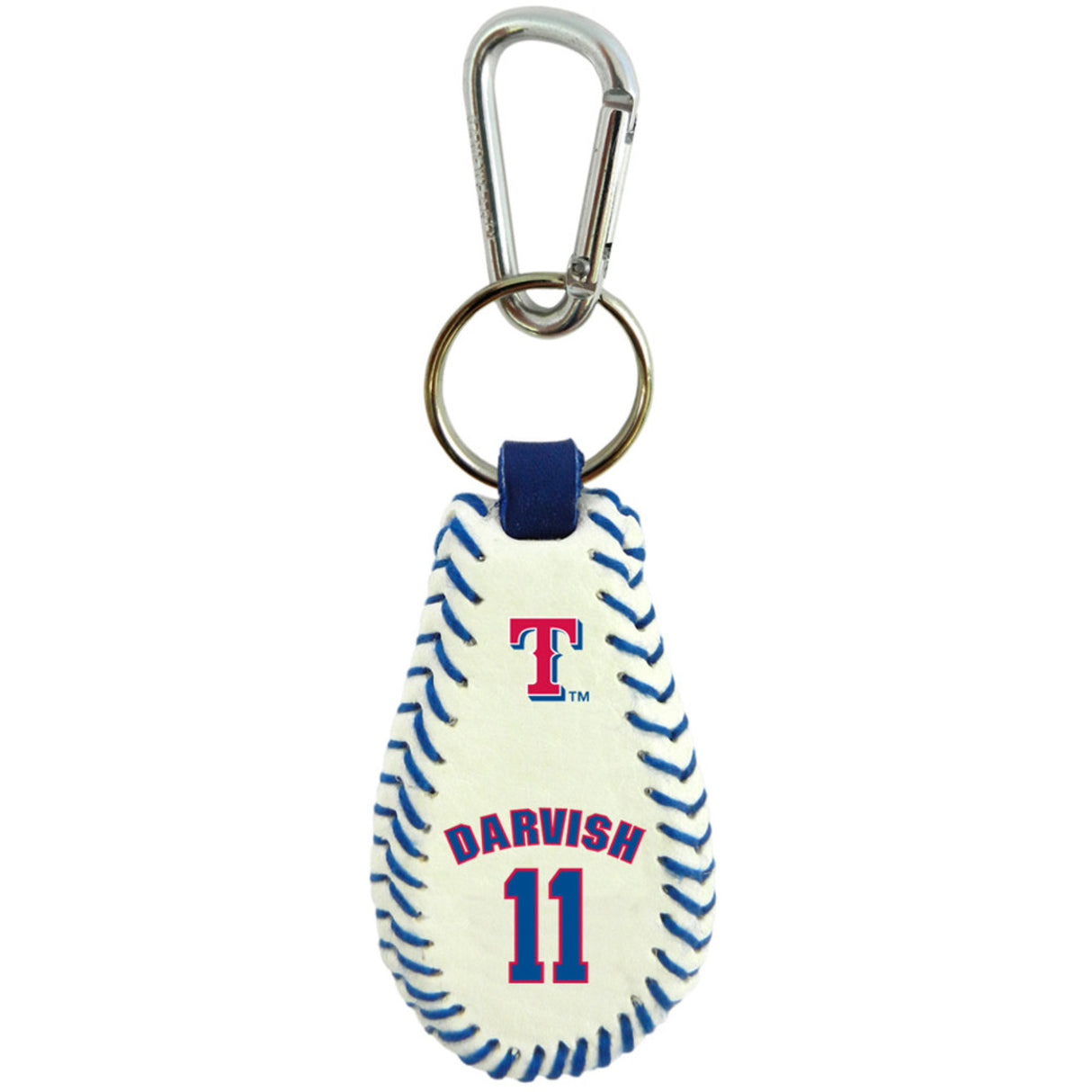 Gamewear Texas Rangers Classic Baseball Yu Darvish Keychain Fan Gear MLB Texas Rangers