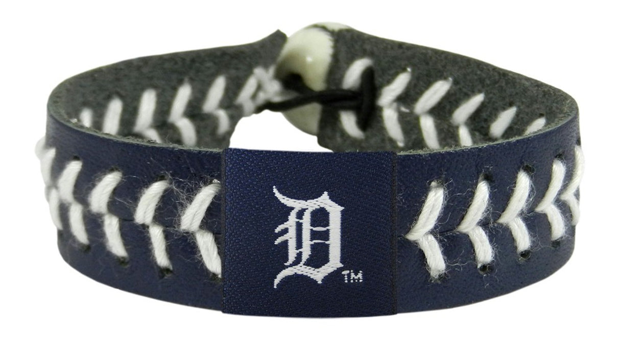 Gamewear Detroit Tigers Team Color Baseball Bracelet Fan Gear MLB Detroit Tigers