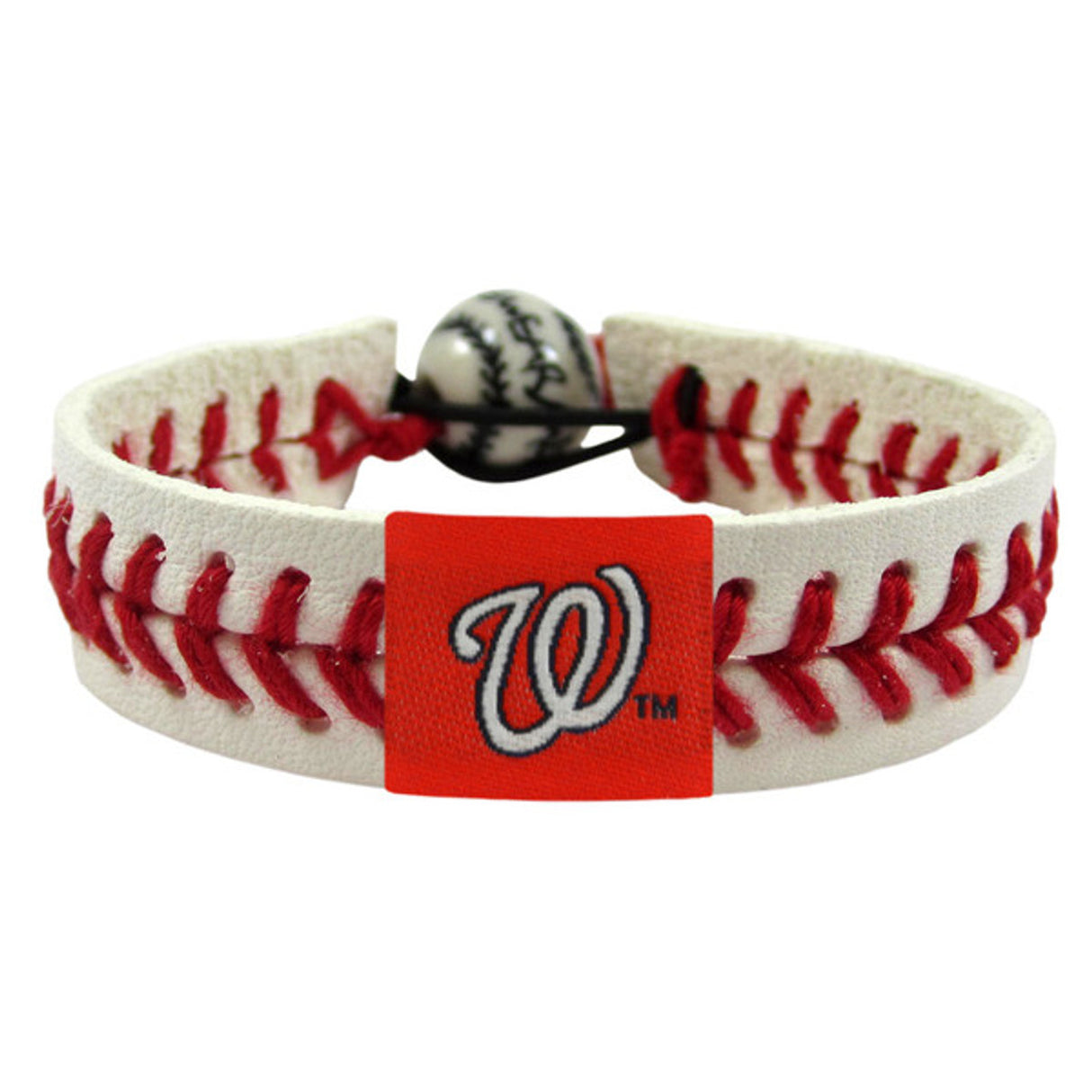 Gamewear Washington Nationals Classic Baseball Bracelet Fan Gear MLB Washington Nationals