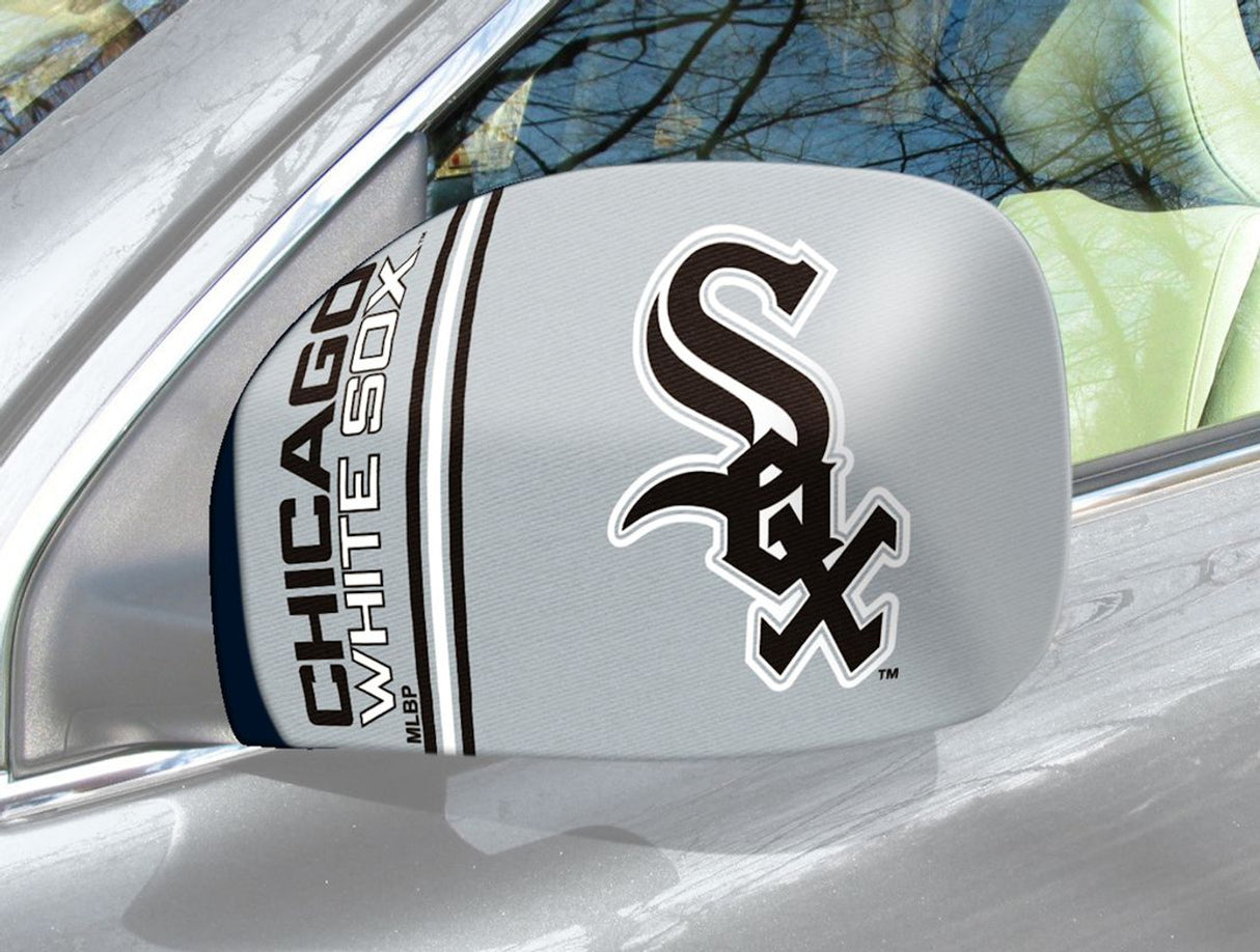 Fanmats Chicago White Sox Mirror Cover Small Fan Gear MLB Chicago White Sox