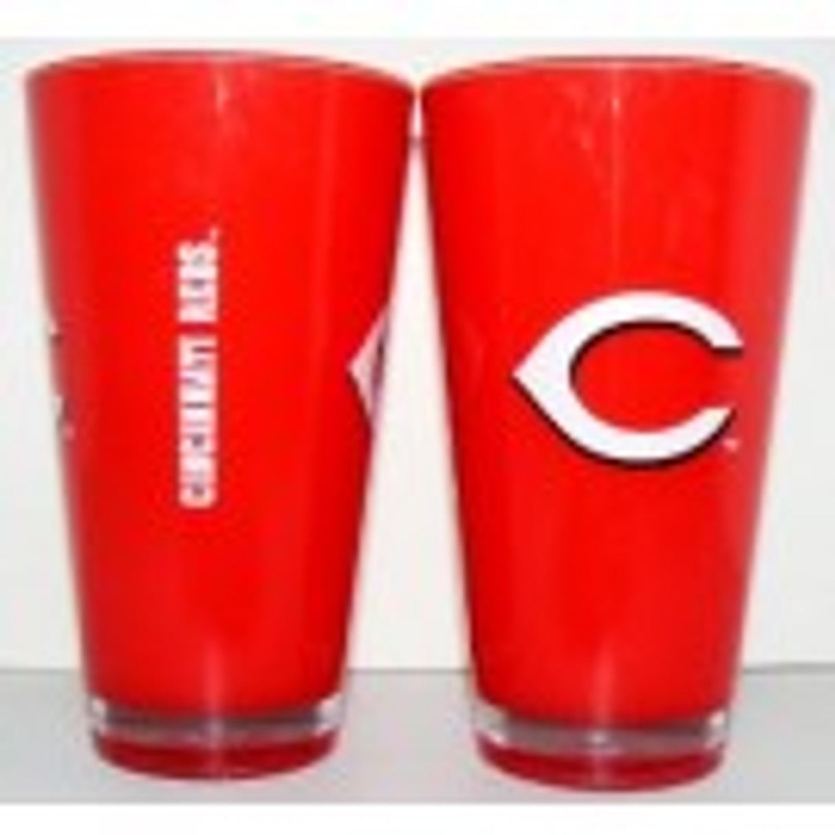 BOELTER Cincinnati Reds 20oz Plastic Insulated Glass Pint Fan Gear MLB Cincinnati Reds