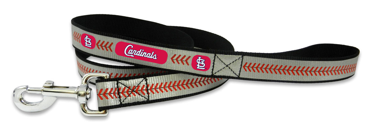 Gamewear St. Louis Cardinals Reflective Baseball Pet Leash Size Large Fan Gear MLB St. Louis Cardinals