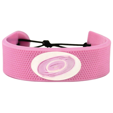 Gamewear Carolina Hurricanes Pink Hockey Bracelet Fan Gear NHL Carolina Hurricanes