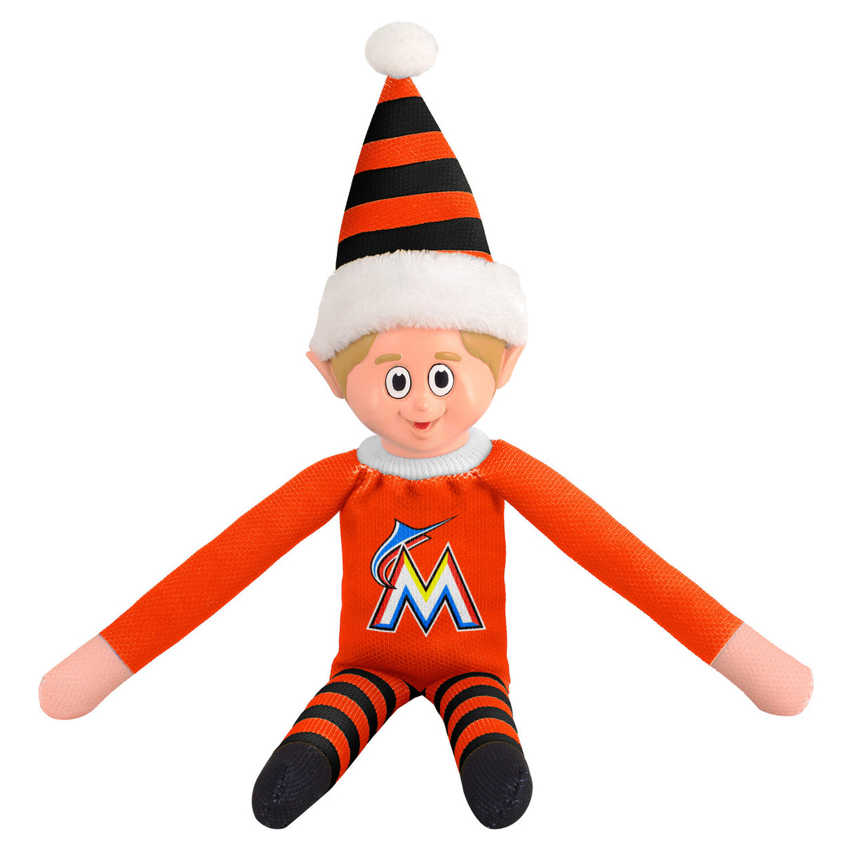 Forever Collectibles Miami Marlins Plush Elf Fan Gear MLB Miami Marlins