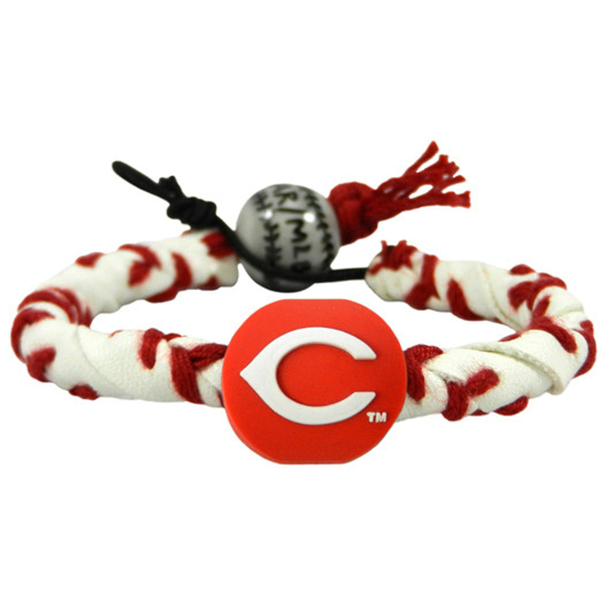 Gamewear Cincinnati Reds Frozen Rope Classic Baseball Bracelet Fan Gear MLB Cincinnati Reds