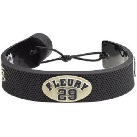 Gamewear Pittsburgh Penguins Team Color Bracelet Jersey Marc-Andre Fleury Fan Gear NHL Pittsburgh Penguins