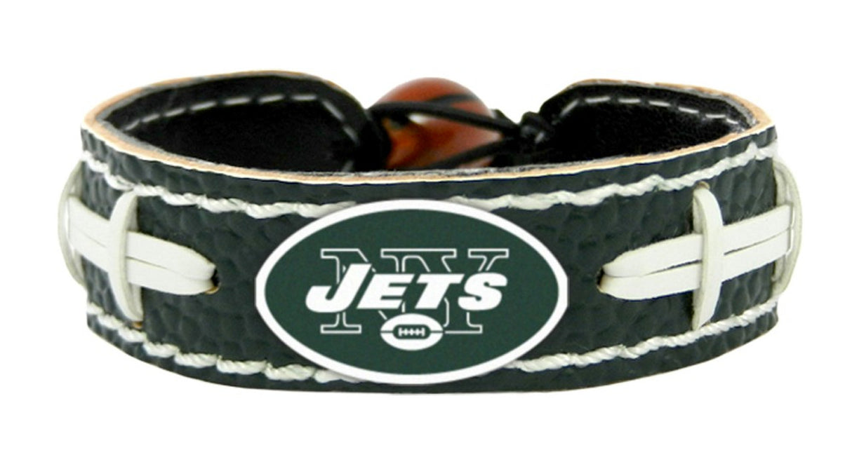 Gamewear New York Jets Team Color Football Bracelet Fan Gear NFL New York Jets