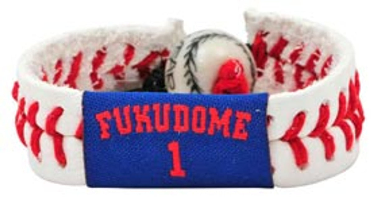 Gamewear Chicago Cubs Kosuke Fukudome Jersey Baseball Bracelet Fan Gear MLB Chicago Cubs