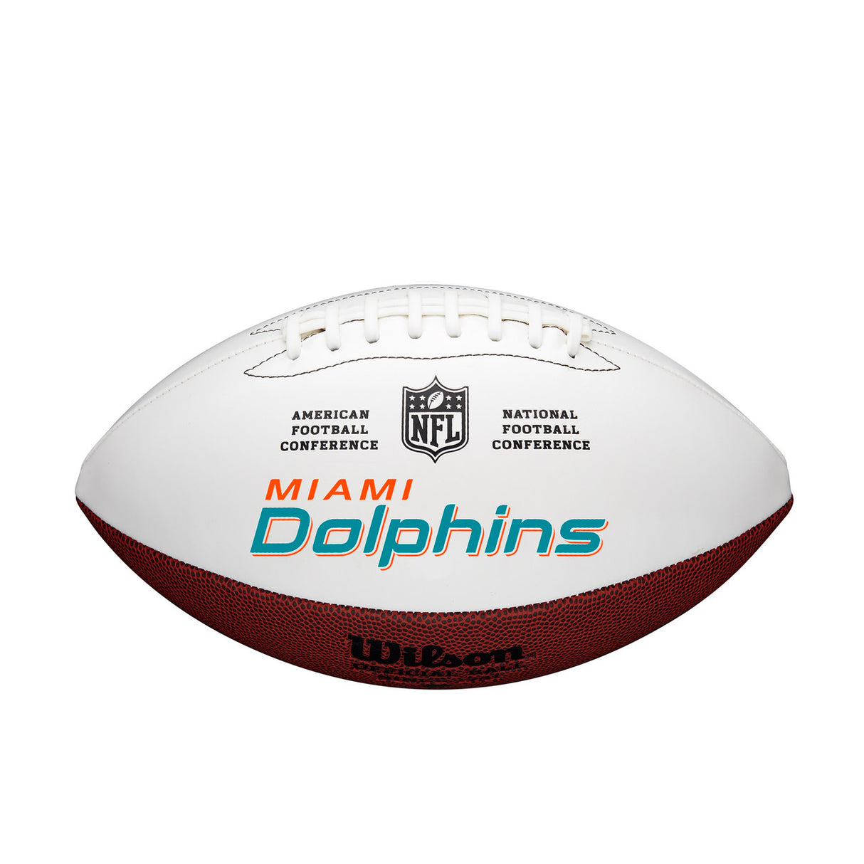 Wilson Miami Dolphins Full Size Autographable Football Fan Gear NFL Miami Dolphins