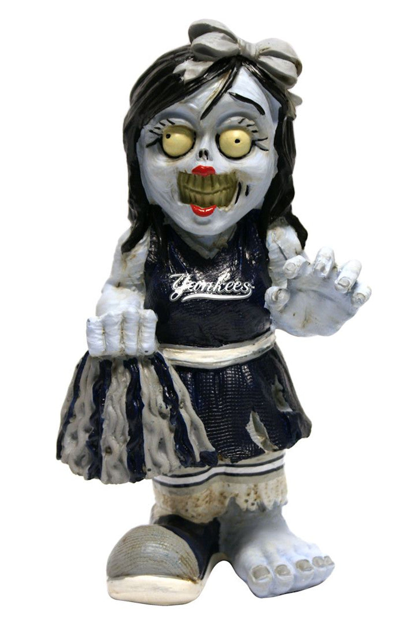 Forever Collectibles New York Yankees Zombie Cheerleader Figurine Fan Gear MLB New York Yankees