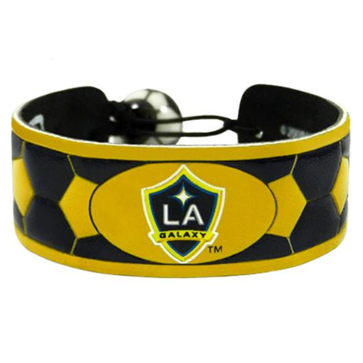 Gamewear Los Angeles Galaxy Team Color Soccer Bracelet Fan Gear MLS Los Angeles Galaxy