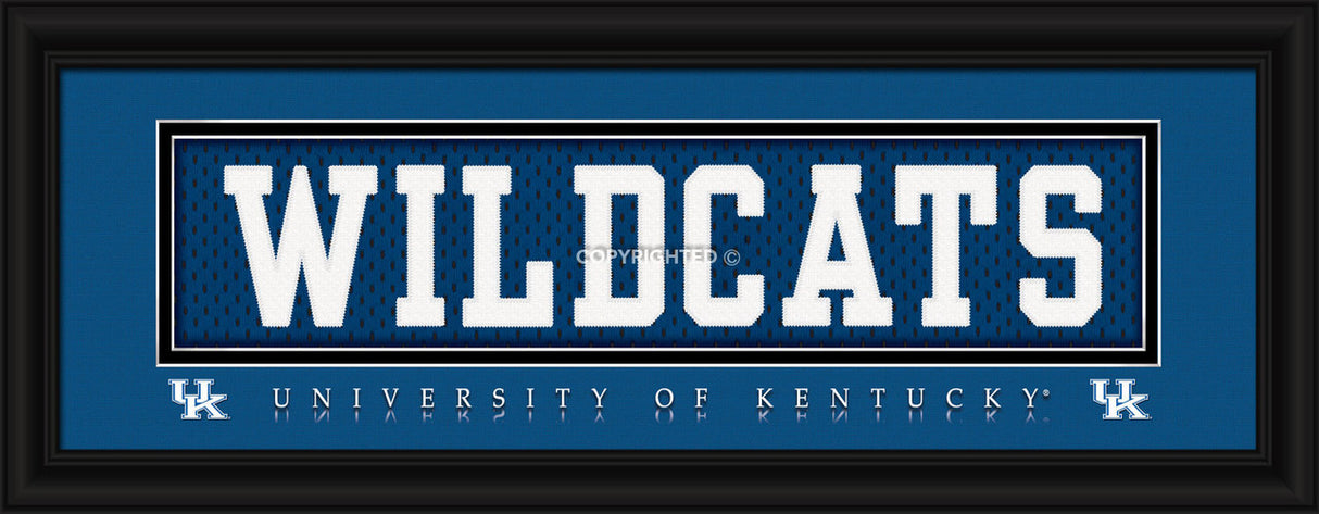 Prints Charming Kentucky Wildcats Slogan Style Stitched Uniform Wildcats Print Fan Gear NCAA Kentucky Wildcats