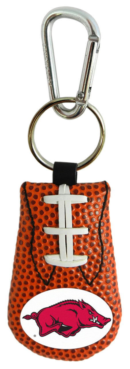 Gamewear Arkansas Razorbacks Classic Football Keychain Fan Gear NCAA Arkansas Razorbacks