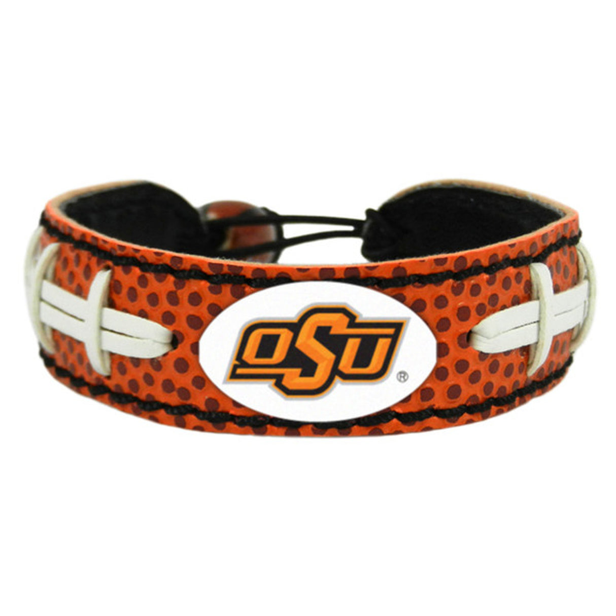 Gamewear Oklahoma State Cowboys Classic Football Bracelet Fan Gear NCAA Oklahoma State Cowboys