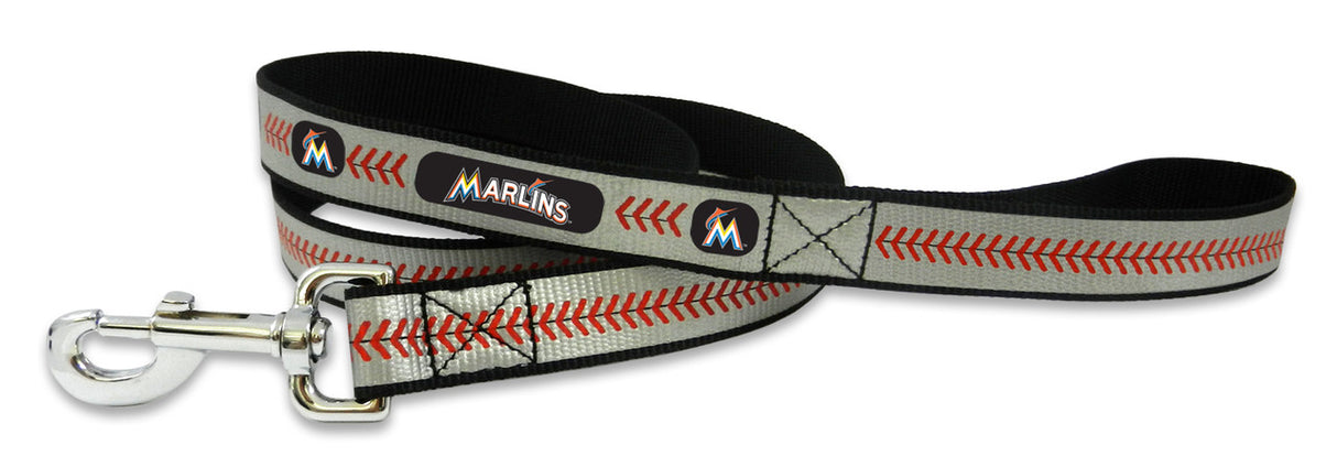 Gamewear Miami Marlins Reflective Baseball Pet Leash Size Large Fan Gear MLB Miami Marlins