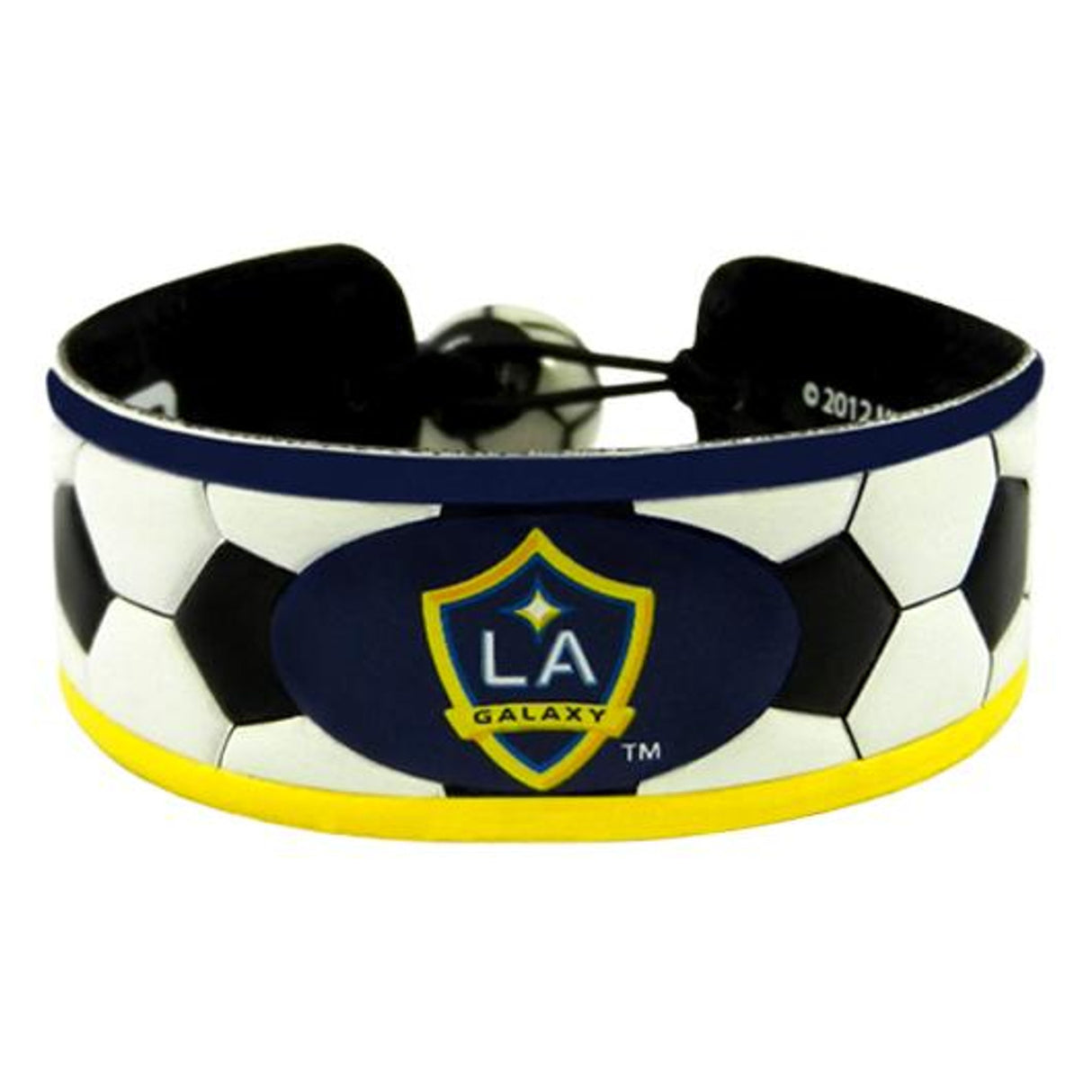 Gamewear Los Angeles Galaxy Classic Soccer Bracelet Fan Gear MLS Los Angeles Galaxy