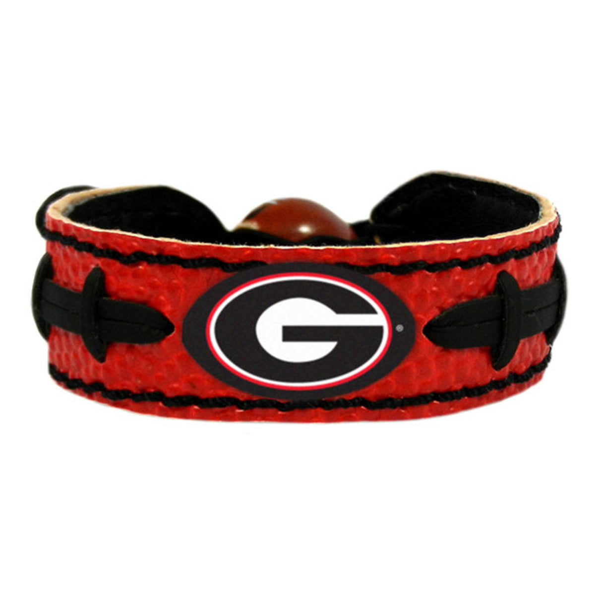Gamewear Georgia Bulldogs Team Color Football Bracelet Fan Gear NCAA Georgia Bulldogs