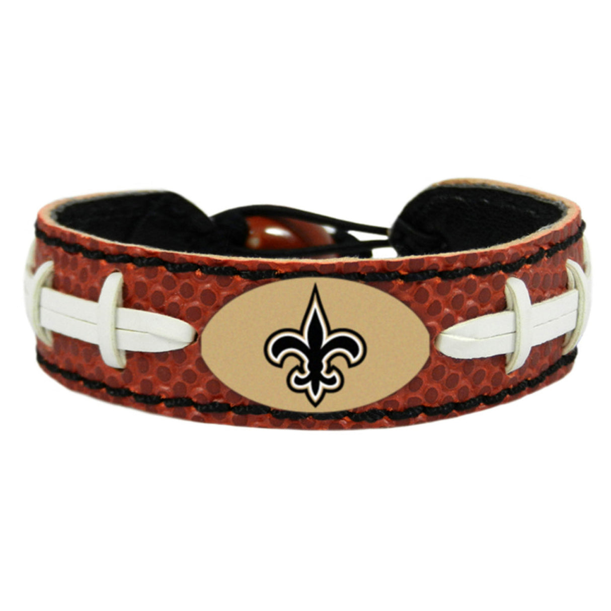 Gamewear New Orleans Saints Classic Football Bracelet Fan Gear NFL New Orleans Saints