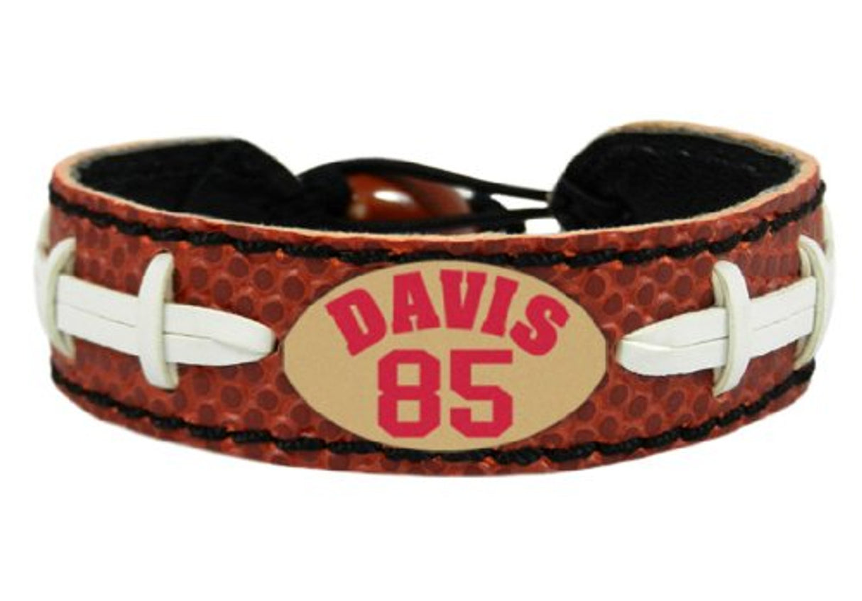 Gamewear Washington Redskins Vernon Davis Classic NFL Jersey Bracelet Fan Gear NFL Washington Commanders