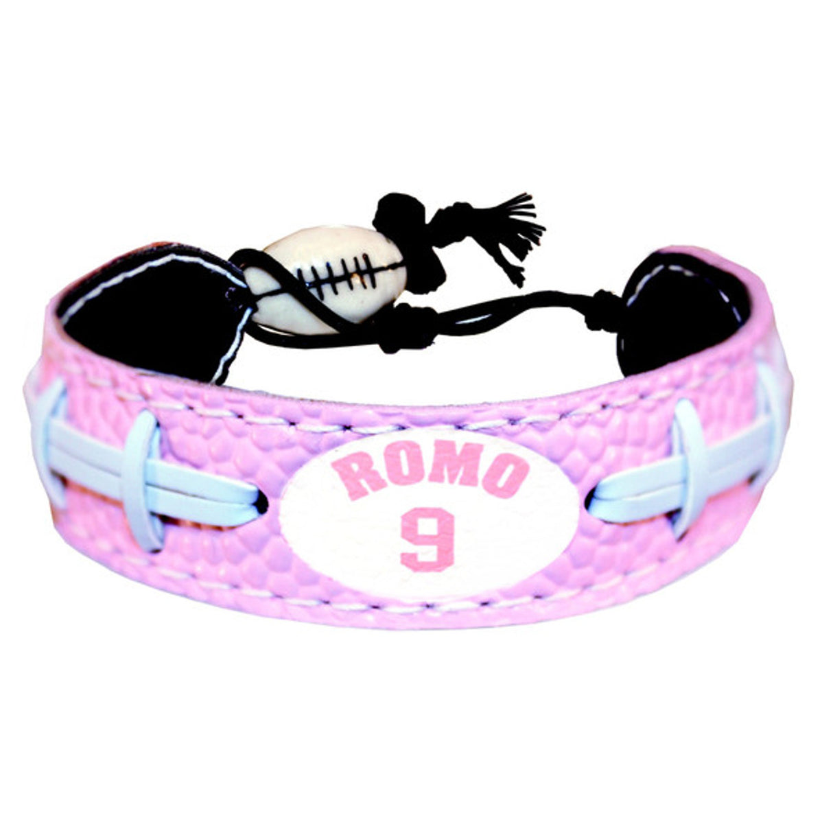 Gamewear Dallas Cowboys Pink Jersey Bracelet Tony Romo Fan Gear NFL Dallas Cowboys