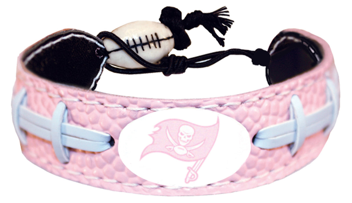 Gamewear Tampa Bay Buccaneers Pink Classic Football Bracelet Fan Gear NFL Tampa Bay Buccaneers