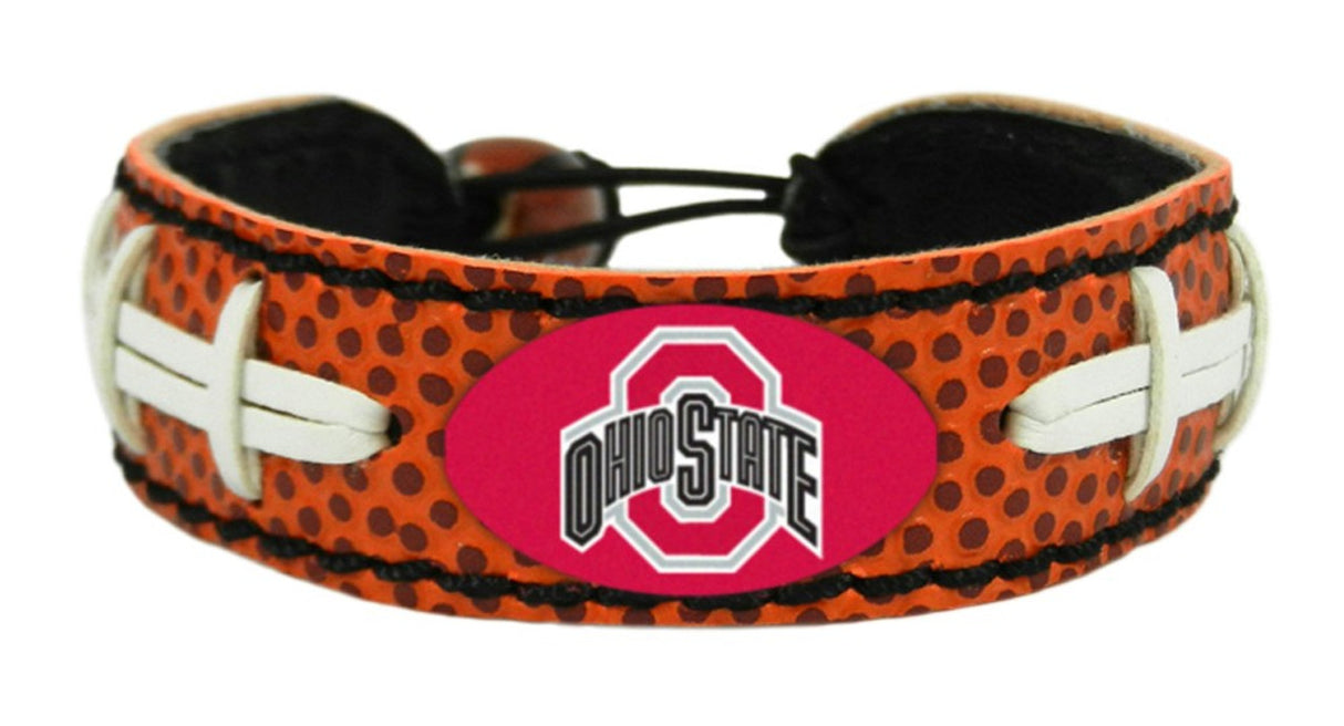 Gamewear Ohio State Buckeyes Classic Football Alternate Bracelet Fan Gear NCAA Ohio State Buckeyes