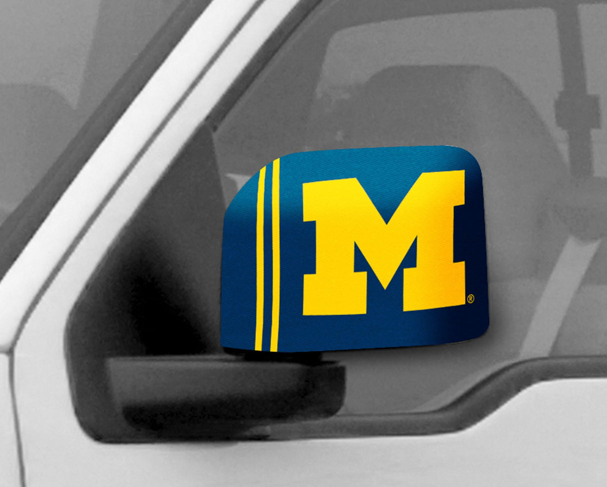 Fanmats Michigan Wolverines Mirror Cover Large Fan Gear NCAA Michigan Wolverines