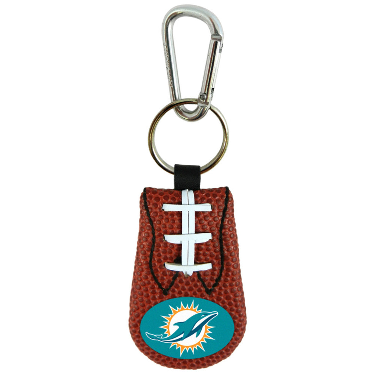 Gamewear Miami Dolphins Classic Football Keychain Fan Gear NFL Miami Dolphins