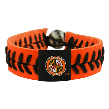 Gamewear Baltimore Orioles Team Color Jersey Sleeve Logo Baseball Bracelet Fan Gear MLB Baltimore Orioles