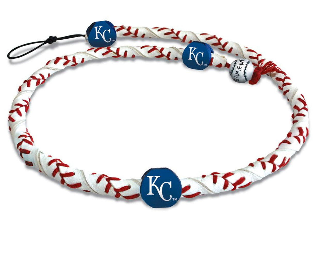 Gamewear Kansas City Royals Frozen Rope Baseball Necklace Fan Gear MLB Kansas City Royals
