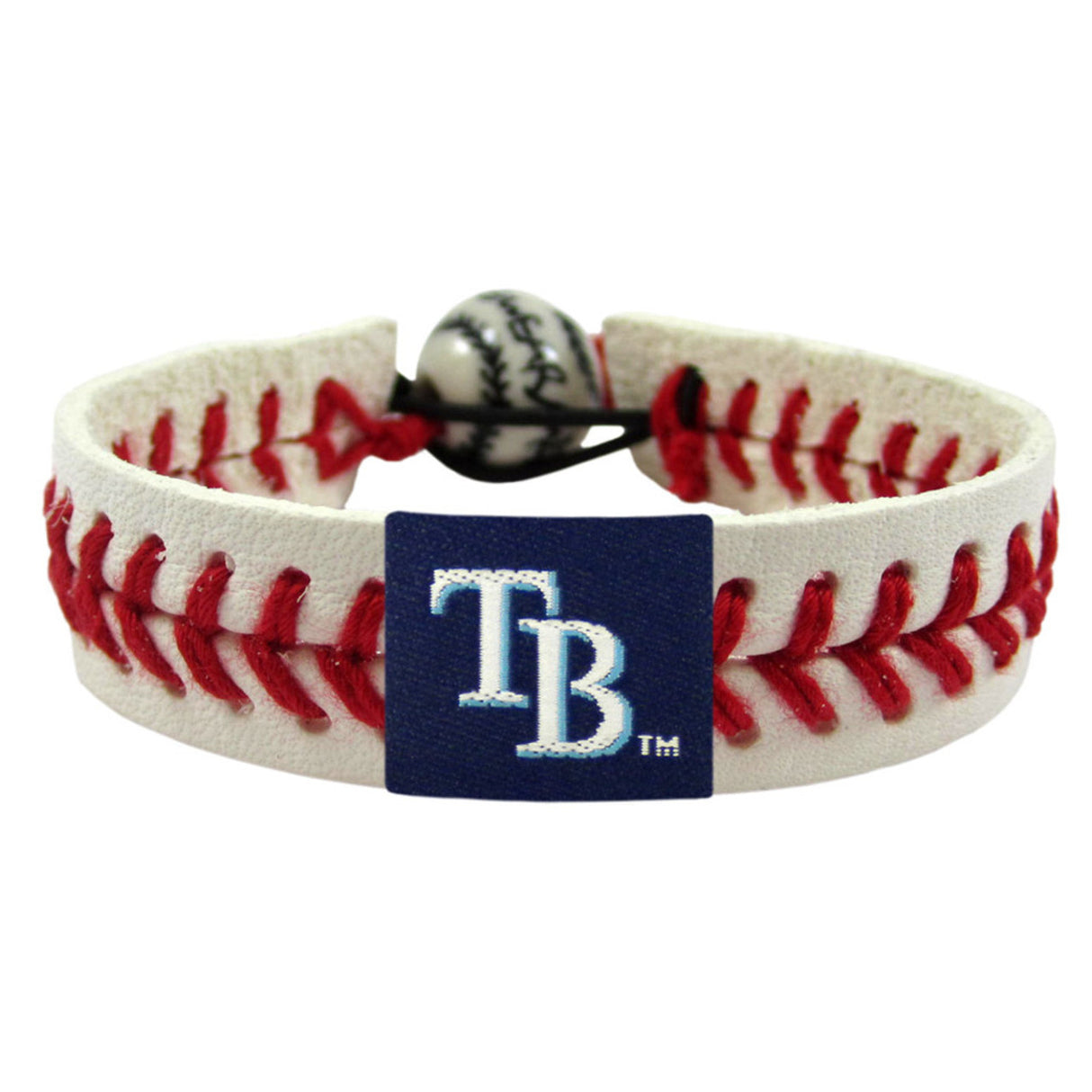 Gamewear Tampa Bay Rays Classic Baseball Bracelet Fan Gear MLB Tampa Bay Rays